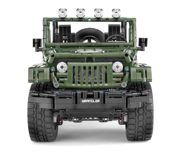 Mould King Klocki konstrukcyjne Wrangler czarny 2096 el. zestaw 13124 - 1551543 - zdjęcie 3